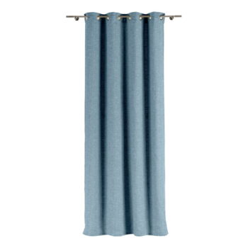 Modrý záves 140x245 cm Riva – Mendola Fabrics – Obrázok 2