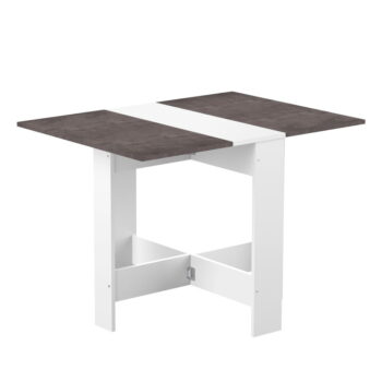 Rozkladací jedálenský stôl s doskou v dekore betónu 76x28 cm Papillon – TemaHome - Image 6
