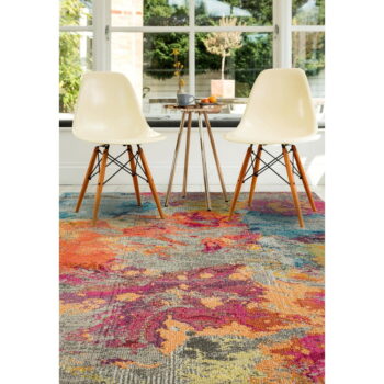 Červený koberec 230x160 cm Colores Cloud - Asiatic Carpets – Obrázok 2