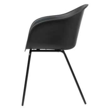 Čierna jedálenská stolička Unique Furniture Topley - Image 3