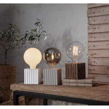 Teplá LED/filamentová žiarovka E27, 2 W Plain Smoke – Star Trading - Image 2