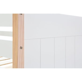 Biela poschodová detská posteľ z borovicového dreva 90x190 cm Kiara – Marckeric – Obrázok 5