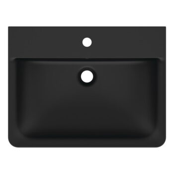 Matne čierne keramické umývadlo 60x46 cm Silk Black – Ideal Standard - Image 2