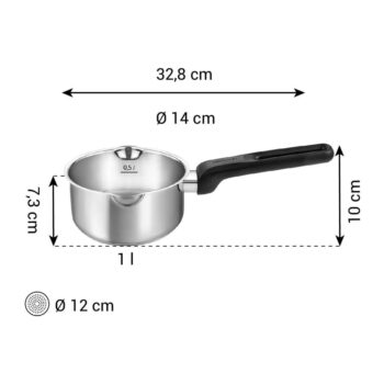 Antikoro rajnica na indukciu 1 l Brava – Tescoma - Image 3
