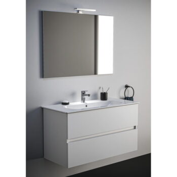 Biela závesná skrinka pod umývadlo 100x55 cm Eurovit+ – Ideal Standard - Image 4