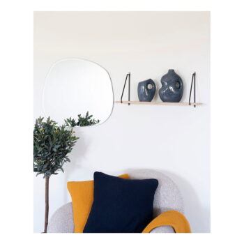 Tmavomodrá keramická váza (výška 18 cm) – House Nordic - Image 3