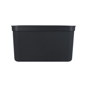 Plastový úložný box s vekom Deco - Rotho - Image 9