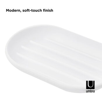 Biela plastová nádoba na mydlo Touch – Umbra - Image 6