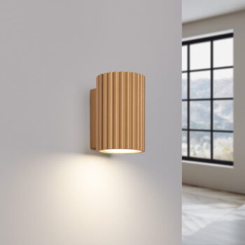 Nástenné svietidlo v zlatej farbe Gleam – Nice Lamps - Image 4