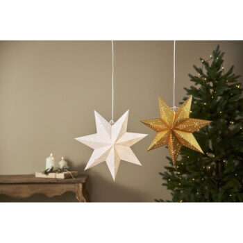 Vianočná svetelná dekorácia v zlatej farbe ø 45 cm Classic - Star Trading - Image 6