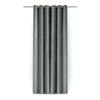Sivý zamatový dimout záves 200x250 cm Velto – Filumi - Image 4