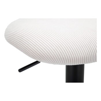 Bielo-čierna barová stolička s nastaviteľnou výškou (výška sedadla 61 cm) Tina – Mauro Ferretti - Image 8