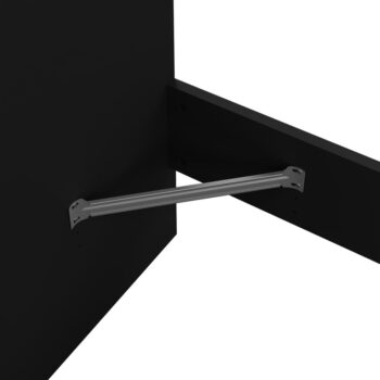 Čierna jednolôžková posteľ 90x190 cm Naia – Tvilum - Image 7