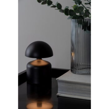 Čierna LED stolová lampa (výška 15 cm) Impetu – Leitmotiv - Image 2