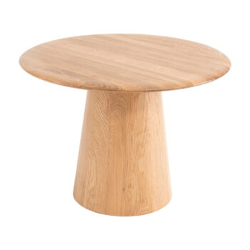Okrúhly odkladací stolík z dubového dreva ø 55 cm Mushroom – Gazzda