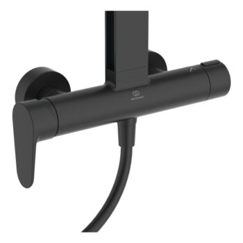 Matne čierna kovová sprchová súprava 111 cm ALU+ – Ideal Standard – Obrázok 2