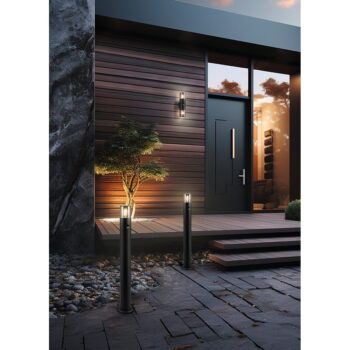 Vonkajšie svietidlo (výška  33 cm) Hoosic – Trio - Image 2