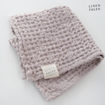 Svetloružové uteráky a osušky v súprave 3 ks Honeycomb - Linen Tales - Image 4