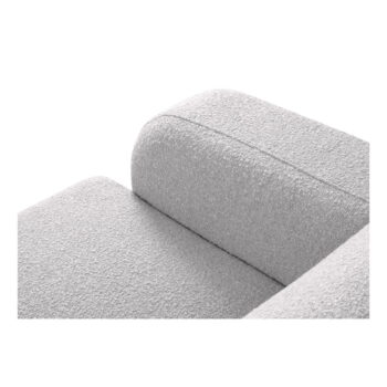 Svetlosivá rohová pohovka z textílie bouclé (pravý roh) Molino – Micadoni Home - Image 4
