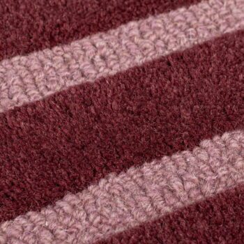 Vínový ručne tkaný vlnený koberec 120x180 cm Split Ombre Shaped – Flair Rugs - Image 4