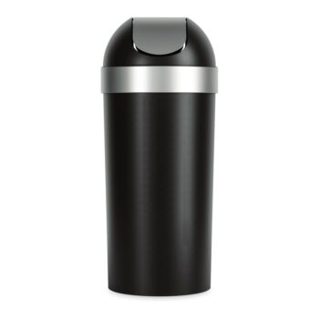 Čierny plastový odpadkový kôš 62 l Venti – Umbra - Image 8