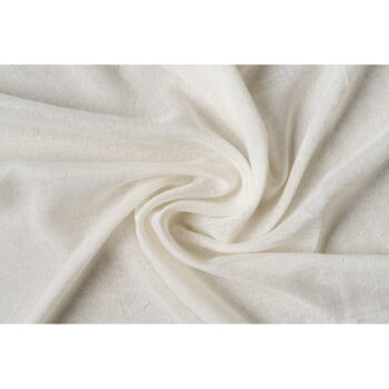 Krémová voálová záclona 140x245 cm Sable Crush – Mendola Fabrics - Image 2