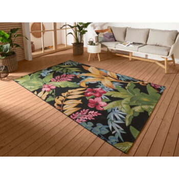 Čierny vonkajší koberec 120x180 cm Flair – Hanse Home - Image 2