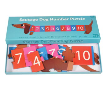 Puzzle (počet dielikov 16) Sausage Dog – Rex London - Image 4