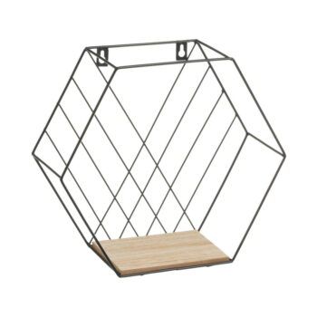 Čierne/v prírodnej farbe police v súprave 3 ks 31 cm – Casa Selección - Image 5