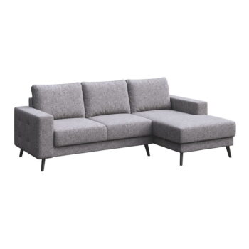 Sivá rohová pohovka (pravý roh) Fynn – Ghado – Obrázok 2