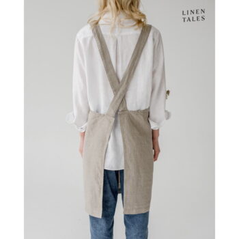 Ľanová zástera Crossback - Linen Tales - Image 3