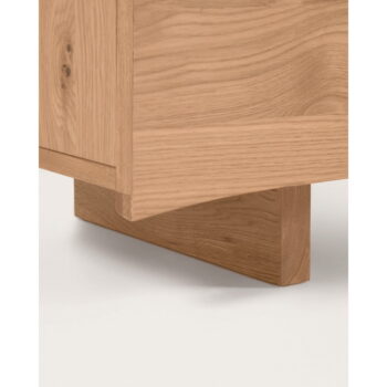 TV stolík v dekore duba v prírodnej farbe 200x45 cm Rasha – Kave Home - Image 10