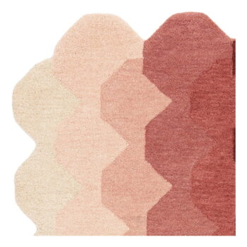 Ružový vlnený koberec 200x290 cm Hive – Asiatic Carpets - Image 4