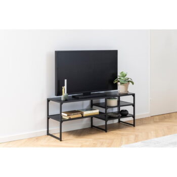 Čierny TV stolík Actona Seaford – Obrázok 8