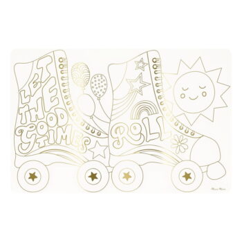 Papierové prestieranie v súprave 8 ks 28x42.5 cm Happy Icons – Meri Meri - Image 5