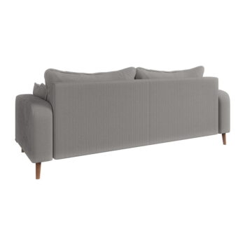 Svetlosivá menčestrová pohovka 220 cm Beata – Ropez - Image 3