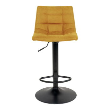 Žlté barové stoličky v súprave 2 ks 88 cm Middelfart – House Nordic - Image 3