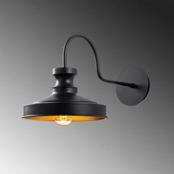 Čierne nástenné svietidlo Berceste – Opviq lights - Image 4