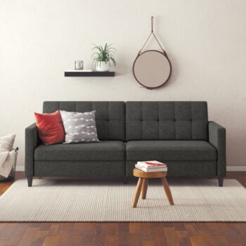 Sivá rozkladacia pohovka 82 cm Hartford – Støraa - Image 6