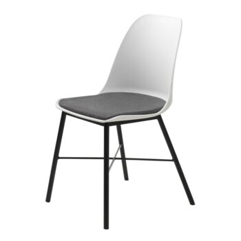 Biela jedálenská stolička Unique Furniture Whistler – Obrázok 4