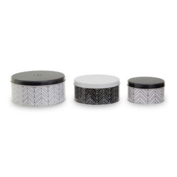 Kovové dózy v súprave 3 ks na potraviny Urban – Premier Housewares - Image 2