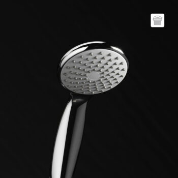 Sprchová hlavica ø 8 cm Hydro – douceur d'intérieur - Image 3