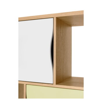 Zelená knižnica Woodman Avon Narrow Olive - Image 6