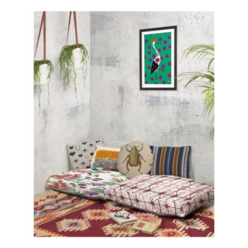 Vankúš na sedenie Madre Selva Flores Salvajes, 60 × 75 cm - Image 4