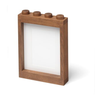 Fotorámik z tmavo moreného dubového dreva LEGO® Wood – Obrázok 6