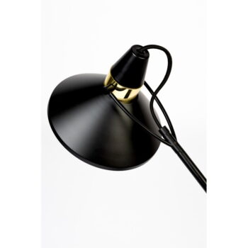 Čierna stolová lampa s kovovým tienidlom (výška 70 cm) Jona – White Label - Image 8