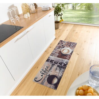 Hnedý koberec behúň 50x150 cm Enjoy Coffee Break – Hanse Home – Obrázok 2