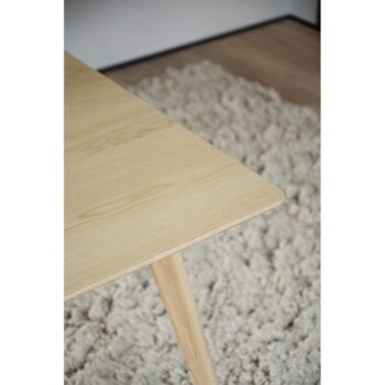 Rozkladací jedálenský stôl s doskou v dekore jaseňového dreva 190x90 cm Yumi - Rowico - Image 7