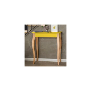 Ružový odkladací stolík Ragaba Console, dĺžka 65 cm - Image 2