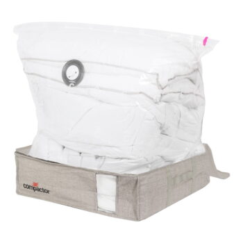 Sivý kompresný úložný box Compactor Oxford, 145 l - Image 11